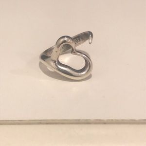 Tiffany & Co Open Heart Ring size 6.5